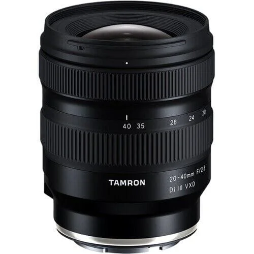 Tamron 20-40mm f/2.8 Di III VXD lens for mirrorless cameras