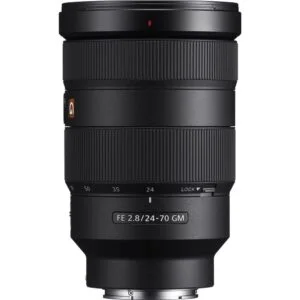 Sony FE 24-70mm f/2.8 GM lens for mirrorless cameras, available at Camix UK.
