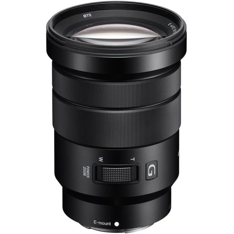 Sony E mount zoom lens for mirrorless cameras available at Camix UK.
