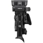 Sony professional camcorder with advanced features, ideal for video production.