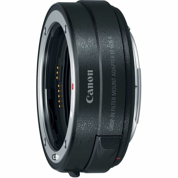 Canon EF to EOS R Mount Adapter with Drop-In Circular Polarizing Filter A