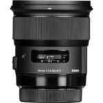 Sigma 24mm f/1.4 DG lens for professional photography.