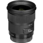Sigma camera lens with focus switch, ideal for DSLR and mirrorless cameras.