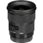Sigma 24mm f/1.4 DG lens for professional photography, available at Camix camera shop UK.