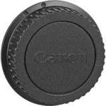 Canon camera body cap for lens protection, available at Camix UK.