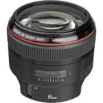Canon 85mm lens for professional photography, available at Camix camera shop UK.