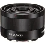 Sony FE 35mm f/2.8 lens for mirrorless cameras
