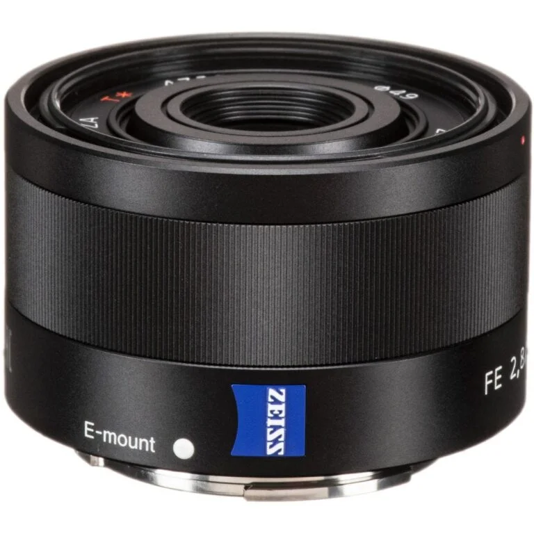 Sony E mount lens for mirrorless cameras, available at Camix UK.