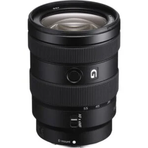 Sony E mount zoom lens for mirrorless cameras, available at Camix UK.
