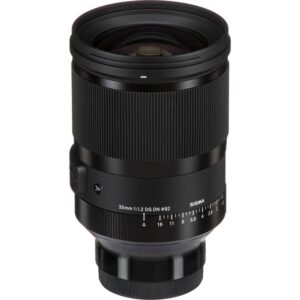 Sigma 35mm f/1.2 DG DN Art lens for mirrorless cameras, available at Camix UK.