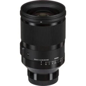 Sigma 35mm f/1.2 DG DN Art lens for mirrorless cameras, available at Camix UK.