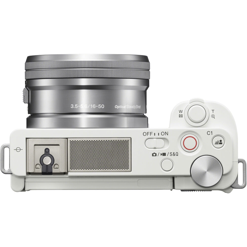 Sony ZV-E10 Vlogging Camera with 16-50mm Lens - White | Camix