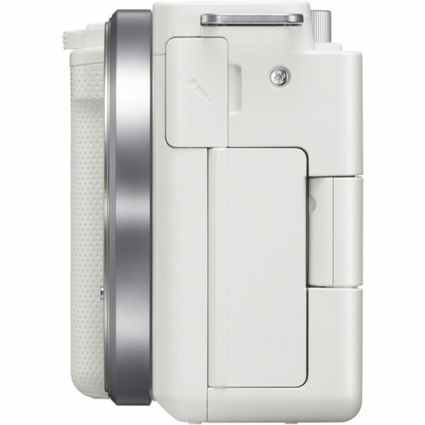 Sony ZV-E10 Vlogging Camera with 16-50mm Lens - White