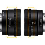 Sony 50mm f/2.5 G lens with focus and aperture rings, ideal for mirrorless cameras.