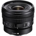 Sony E mount lens for mirrorless cameras, ideal for photography enthusiasts.