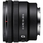 Sony E PZ 10-20mm G lens, ideal for mirrorless cameras, available at Camix UK.
