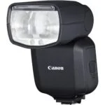 Canon camera flashgun for professional photography lighting.