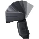 Adjustable camera flashgun for professional photography gear