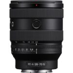 Sony FE 20-70mm G lens for mirrorless cameras, ideal for photography enthusiasts and professionals.