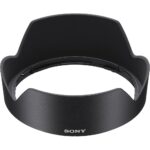 Sony lens hood for camera lenses, available at Camix UK.