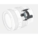 Illustration of a camera lens with attached filter holder, ideal for photography enthusiasts.