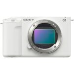 Sony mirrorless camera body with E-mount, available at Camix UK.