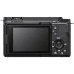 Back view of a digital camera with LCD screen and control buttons, available at Camix UK.