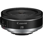 Canon RF 28mm lens for mirrorless cameras, ideal for photography enthusiasts.