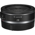Canon RF 28mm lens for mirrorless cameras, available at Camix UK.