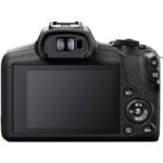 Back view of a digital camera body with LCD screen and control buttons, available at Camix UK.