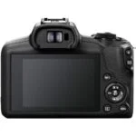 Back view of a digital camera body with LCD screen and control buttons, available at Camix UK.