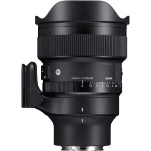 Sigma 14mm f/1.4 DG DN lens for professional photography.