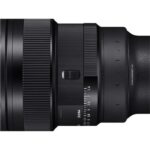 Sigma camera lens with focus and zoom rings, ideal for professional photography.