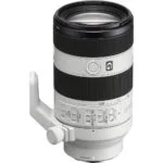 Sony E mount telephoto zoom lens for professional photography.