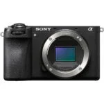 Sony mirrorless camera body with E-mount, ideal for photography enthusiasts.