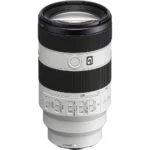 Sony E mount telephoto zoom lens for professional photography.