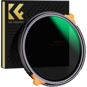 K&F Concept Nano-X series camera lens filter with packaging.