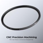K&F Concept UV filter with CNC precision machining for cameras.