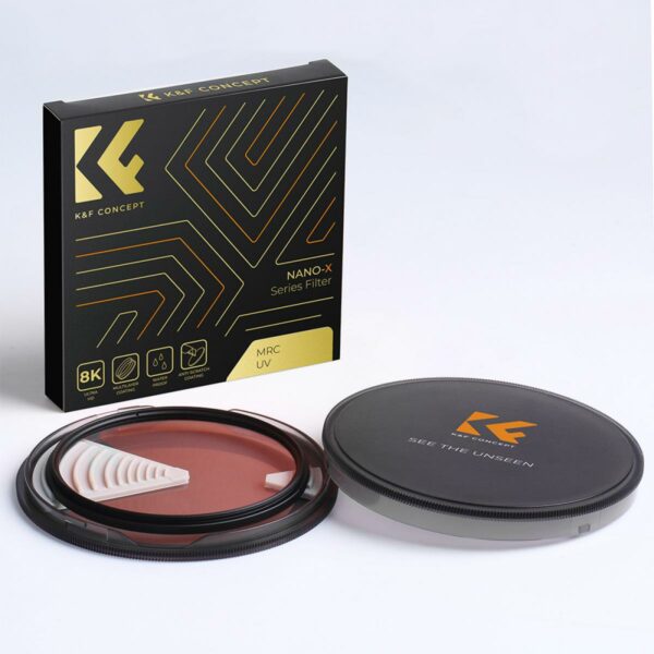 K&F Concept 58mm MC UV Protection Filter with 28 Multi-Layer Ultra-Slim