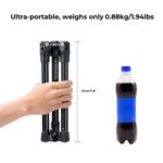 K&F Concept All in One Phone Selfie Stick Tripod for Phone DSLR Camera Gopro, Lightweight Portable with Bluetooth Remote 170cm, Black - Image 5