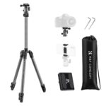 K&F Concept Lightweight Aluminium Travel Tripod Super Portable 8KG Max Load 168cm Max Height