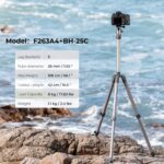 K&F Concept Lightweight Aluminium Travel Tripod Super Portable 8KG Max Load 168cm Max Height - Image 2