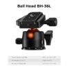 K&F Concept Carbon Fiber Lightweight Travel Camera Tripod with Ball Head Max Load 8kg Max Height 163cm