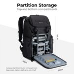 K&F Concept Multi-Functional Camera Backpack - Image 4