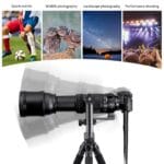 K&F Concept Gimbal Tripod Head 360 Degree Panoramic with Arca-Type QR - Image 3