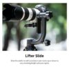 K&F Concept Gimbal Tripod Head 360 Degree Panoramic with Arca-Type QR