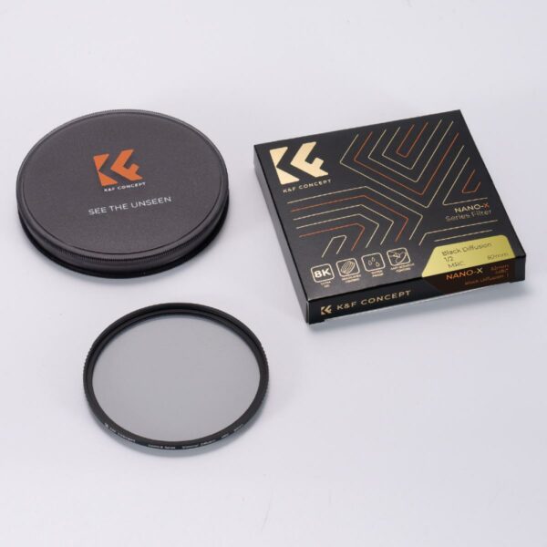 K&F Concept 67mm Nano-X Black Mist Filter 1/2