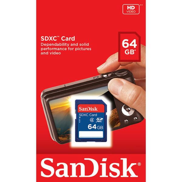 SanDisk SD Card (SDXC) CLASS 4 - 64GB