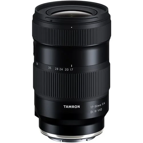 Tamron 17-50mm f/4 Di III VXD lens for mirrorless cameras.