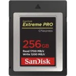SanDisk Extreme PRO CFexpress Card Type B 256GB for high-speed data transfer.
